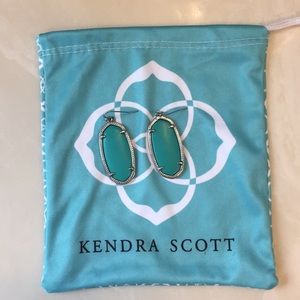 Kendra Scott Teal Earrings